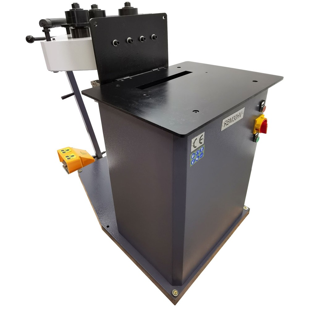 220V Pinch Roll Bender Ring Roller Roll Bender Round Bending Machine Bending Ste
