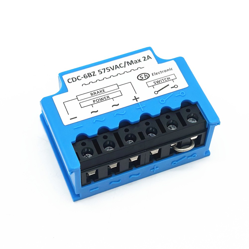 CDC-6BZ 575VAC Max 2A half-wave brake Rectifier Module