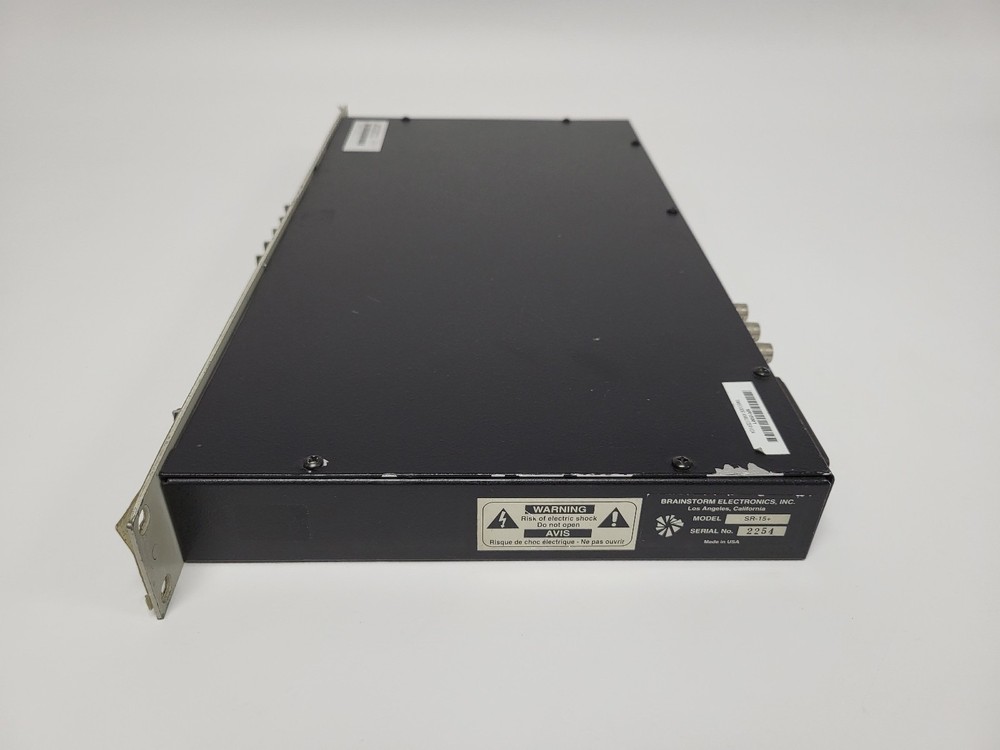 Brainstorm SR-15+ Time Code Distripalyzer (Analyzer/Distributor/Reshaper/Strip)