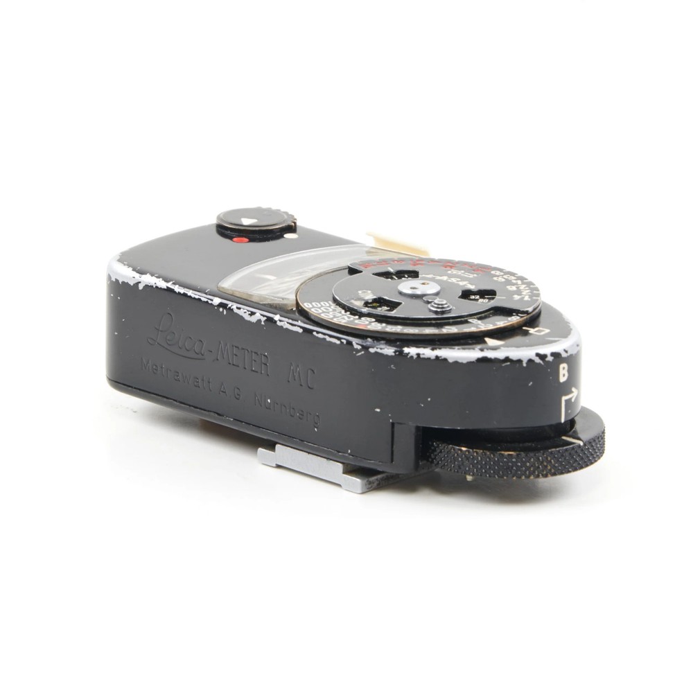 LEICA LIGHT METER MC BLACK PAINT + BOX #5549