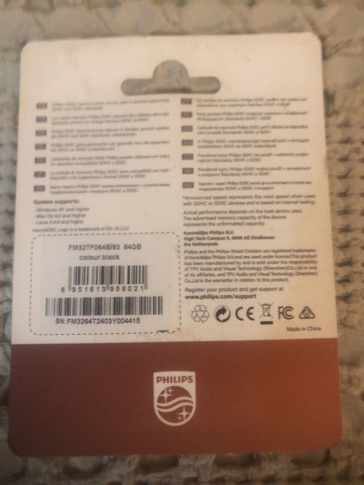 Phillips Micro SD Card Ultra Speed