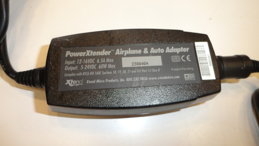 BB1: Xtend Power Extender Airplane and Auto Adapter with one tip