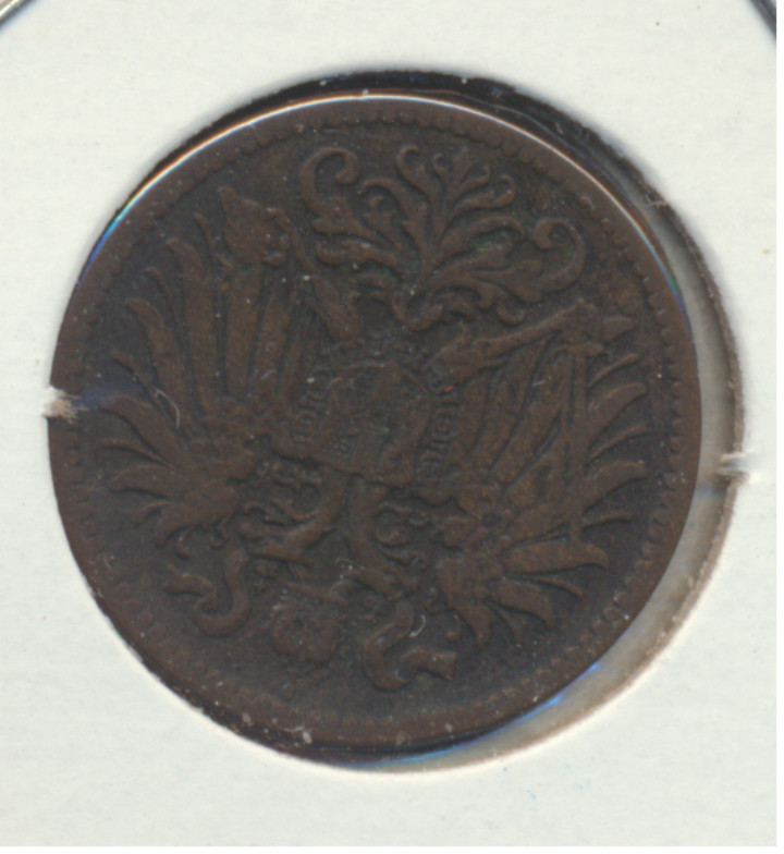 Austria 1903 2 Heller Coin