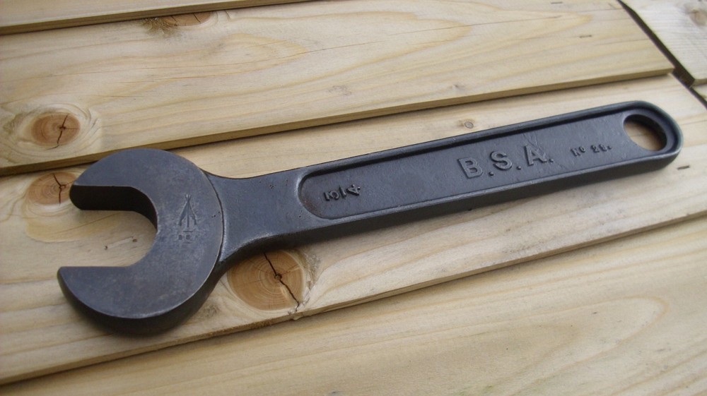 Vintage BSA NO29 Open Ended Spanner