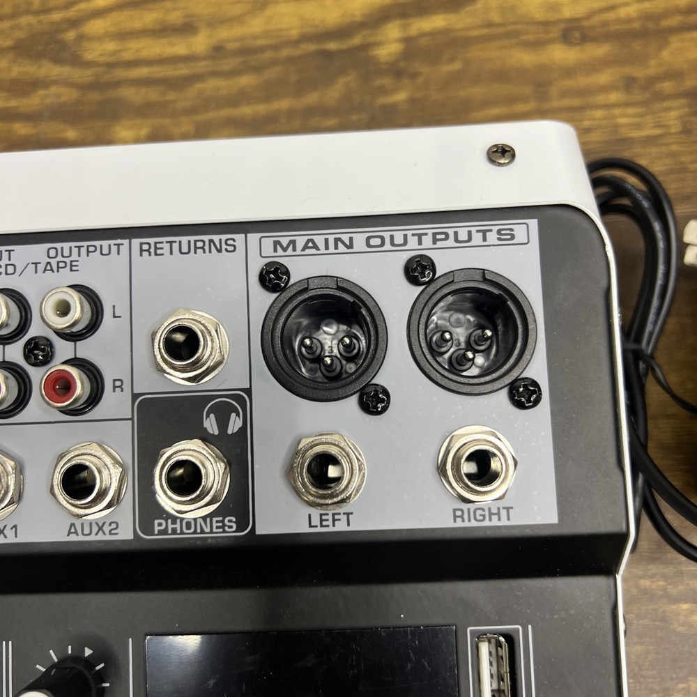 XTUGA KP4 4 Channel Audio Mixer, 16-Bit DSP Effect USB Audio Interface Effects