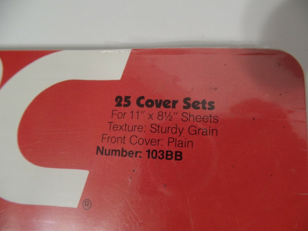 3Pack GBC Transparent Covers and Presentation Binding Covers Clear Round Corner