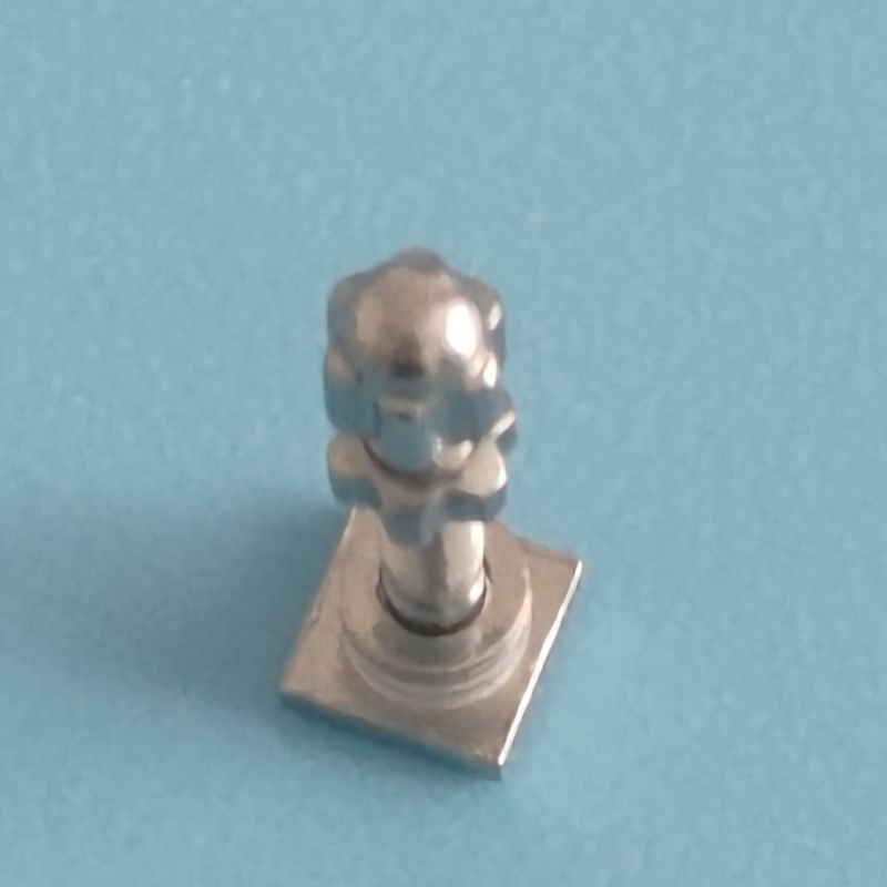3.1*3.1mm Square Screw & Bolt Set Replace For C ar tier Eyeglasses Frame Silver