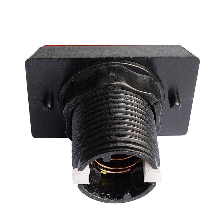 Red 30*50mm Arcade Square Rectangle Buttons LED Push Illumilated w/ Microswitch-