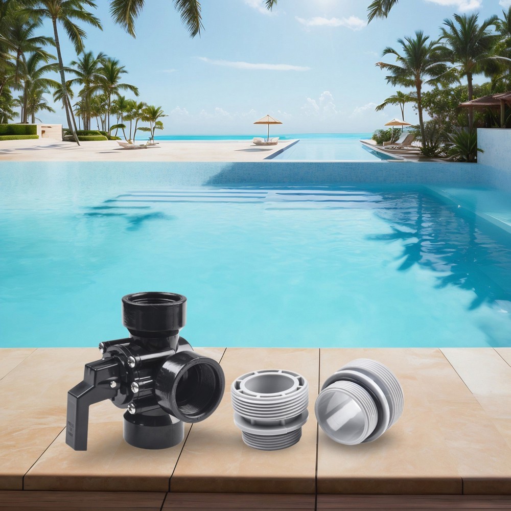 Replacement Valve for Pool Pump Connection Efficient Water Flow Size 1 5 inch