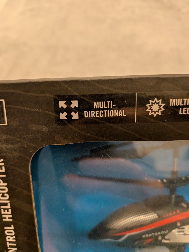 Turbohawk Protocol 3 Channel Remote Control Helicopter NIB