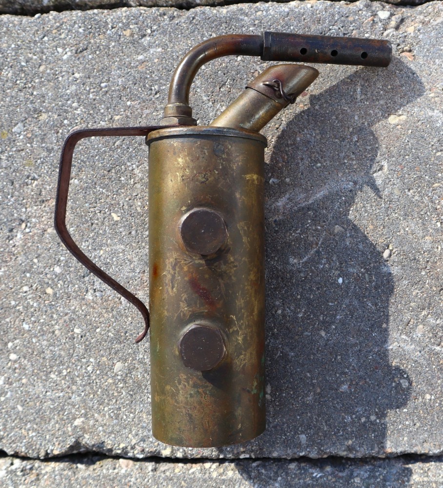 Miniature Vintage Brass Torch Burner