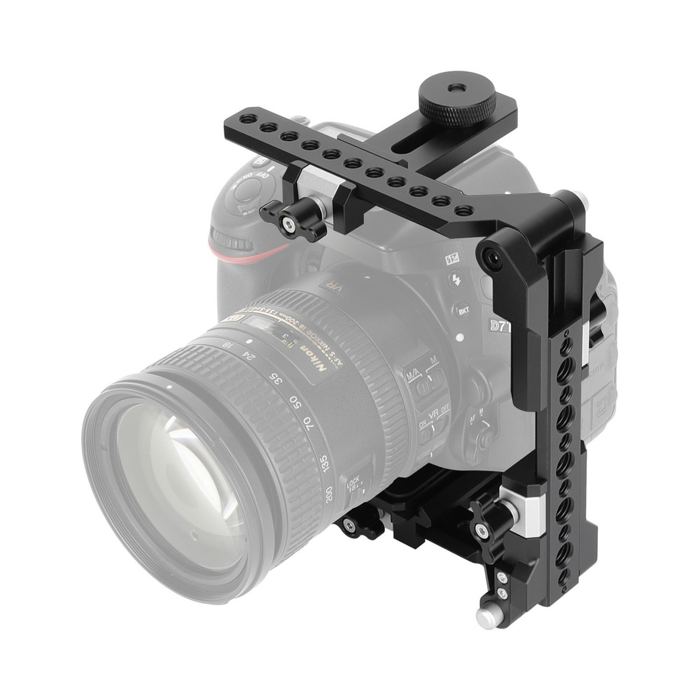 CAMVATE Universal Quick Release Foldable Half Cage Kit with Arca-Type Baseplate