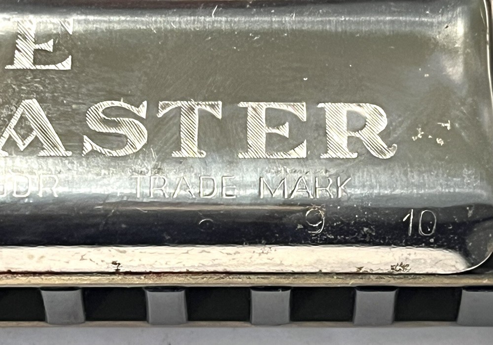 VTG The Bandmaster Harmonica w/ Red Plastic Hard Case - Germany
