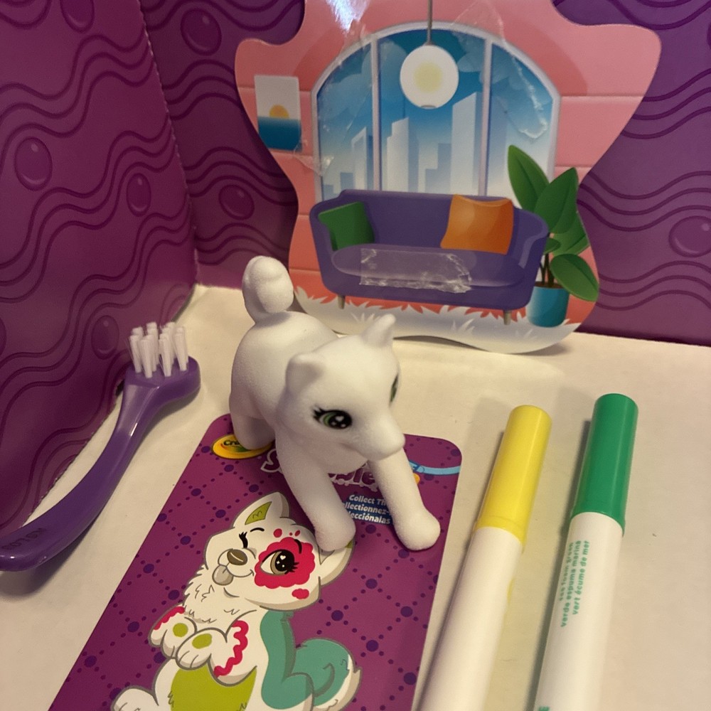 Crayola Scribble Scrubbies Pets Washable New In Box Lucy