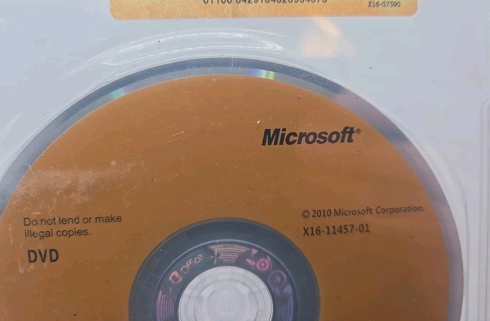 Pre-Owned Microsoft Office Professional 2010 Software for Windows w/ Product Key