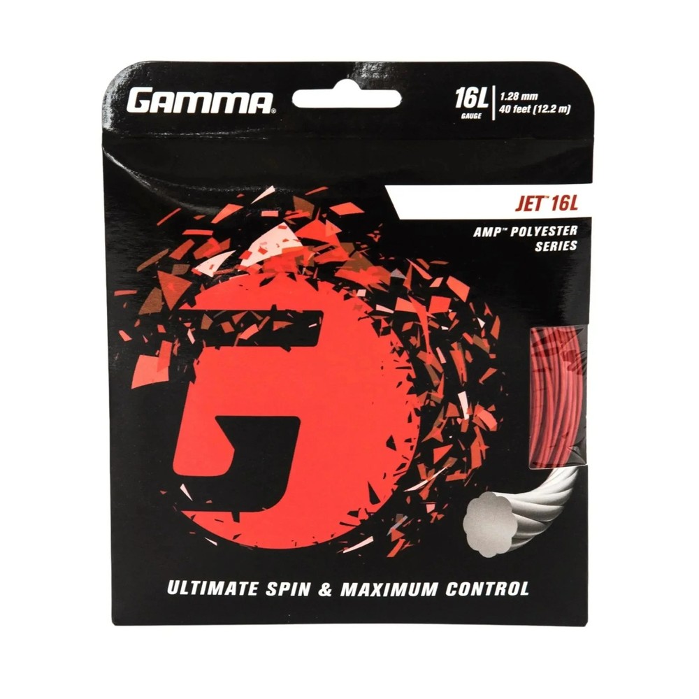 Gamma Jet String, Control, Spin & Tension Retention