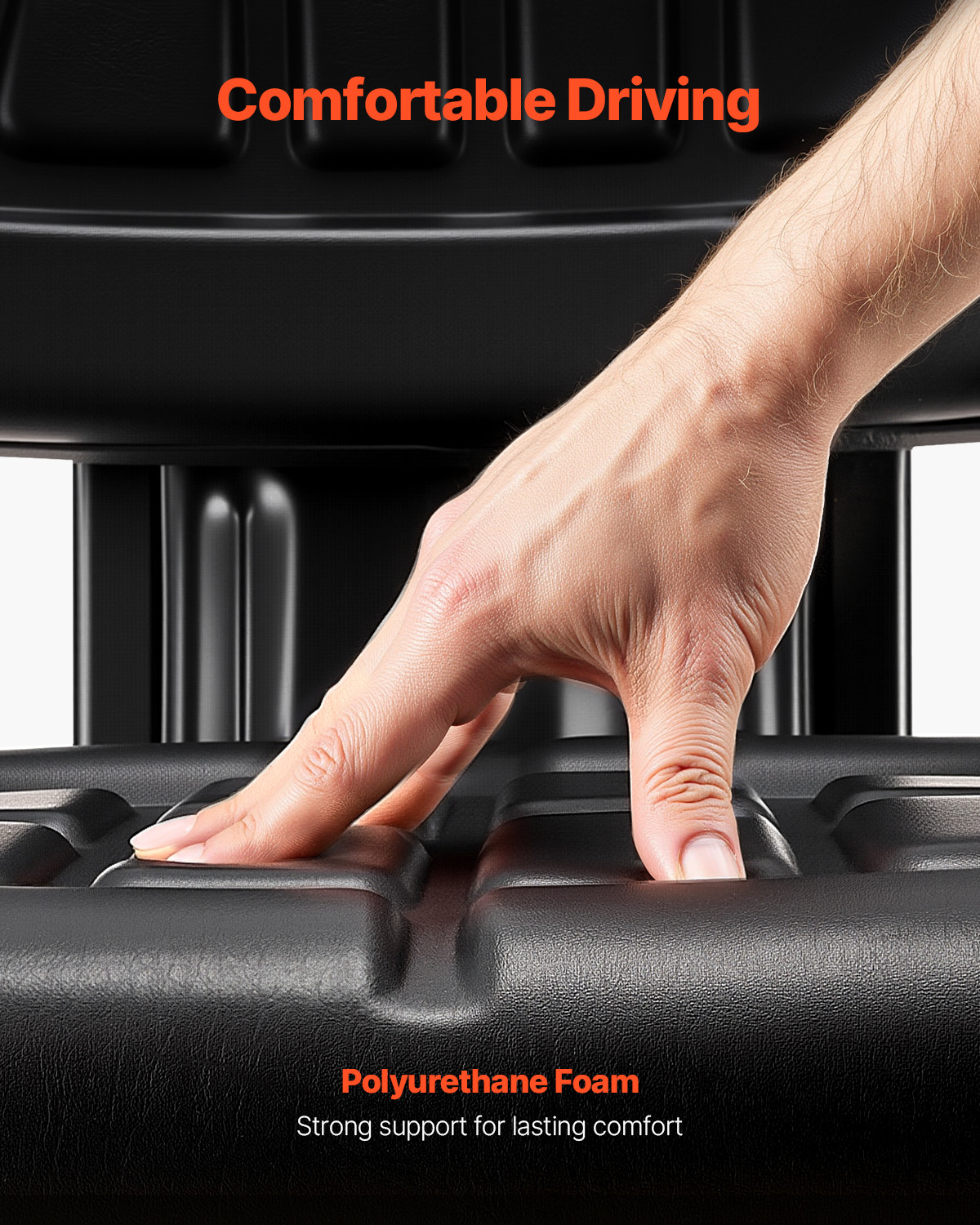 Tractor Suspension Seat Adjustable Forklift Seat Waterproof Seat Mower Digger