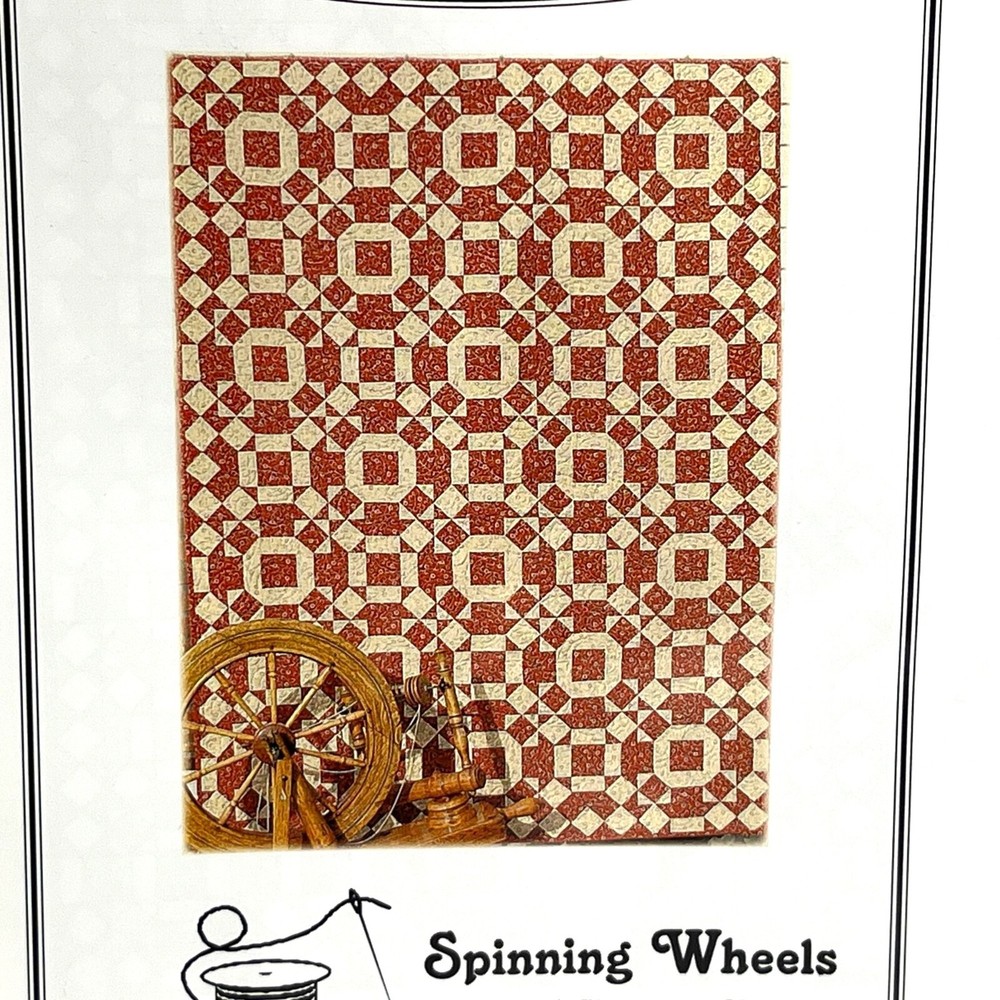 Rasmtazz Designs Spinning Wheels Quilt Pattern