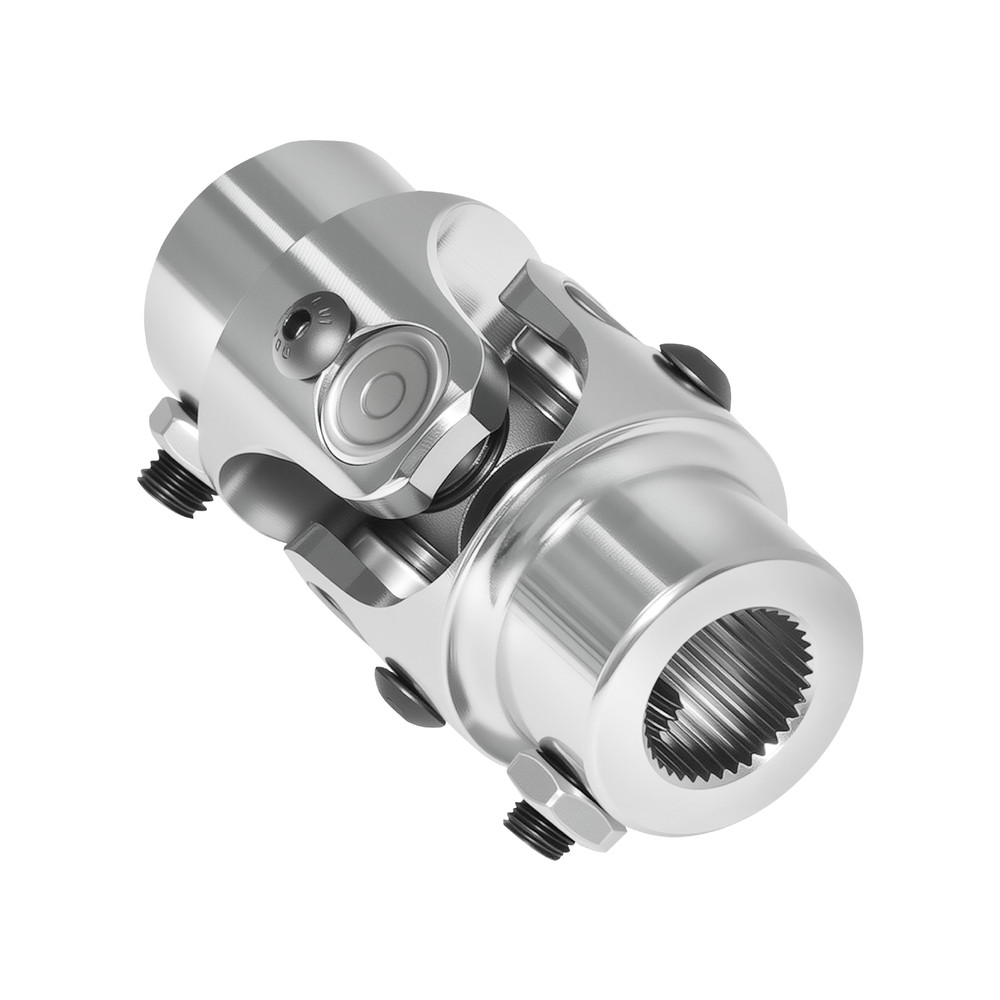 5/8" DD X 3/4" DD Chrome Universal Steering U-Joint Shaft