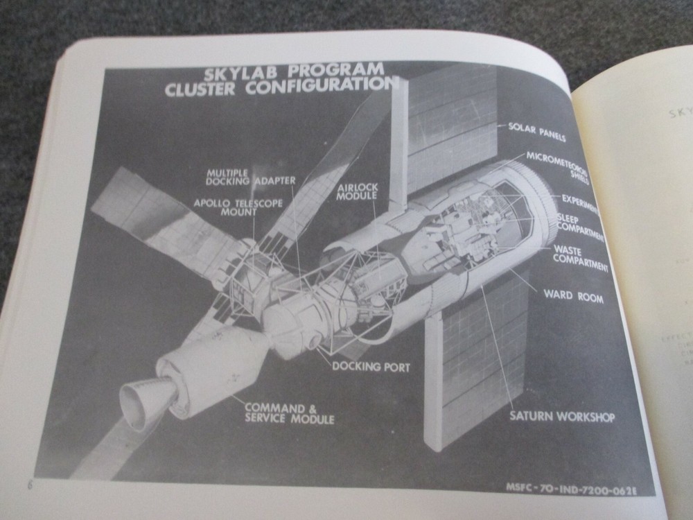 NASA APOLLO SKYLAB PROGRAM 1971 IN-FLIGHT EXPERIMENTS & SUMMARY DESCRIPTION BOOK