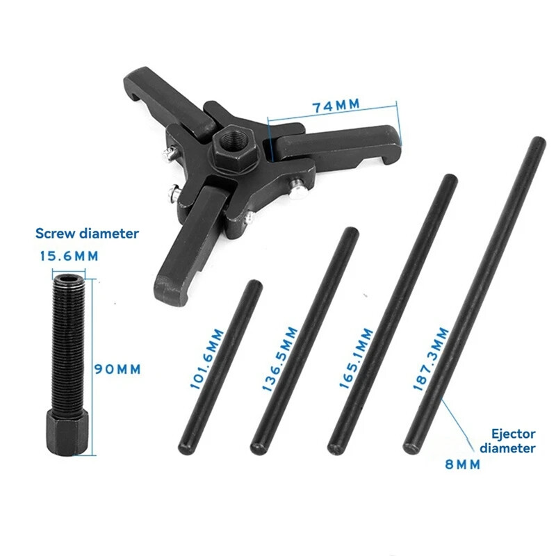Harmonic Damper Pulley Puller Set for Harmonic Balancer Removal on Chrysler GM