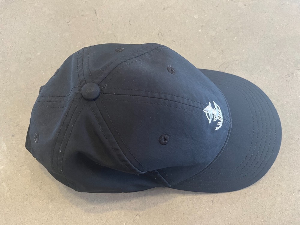Taylor Made Hat Black Adjustable Logo Golf Lightweight Cap