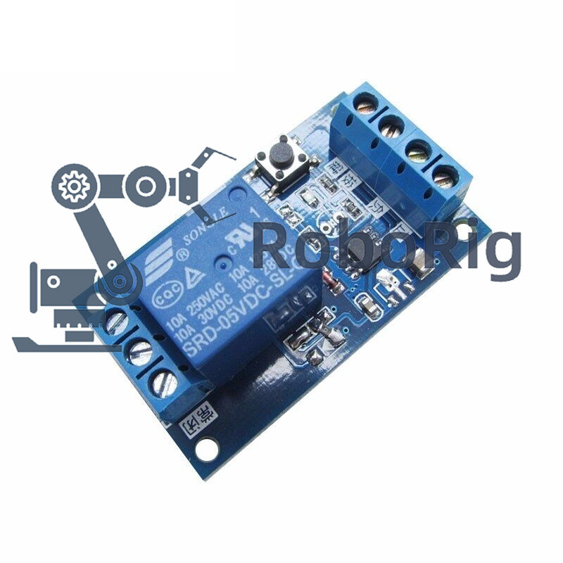 5V Bond Bistable Relay Car Modification Switch Start Stop Self-Locking Module M