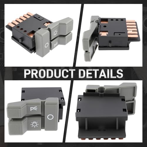 15693548 Headlight Parking Light Rocker Switch Headlamp Switch Compatible with