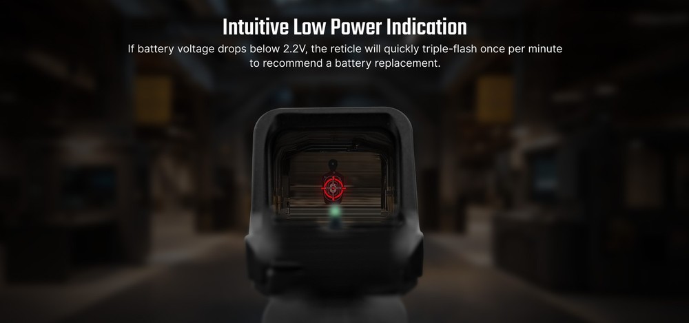 Olight Osight C 3 MOA Dot Sight with 32 MOA Circle