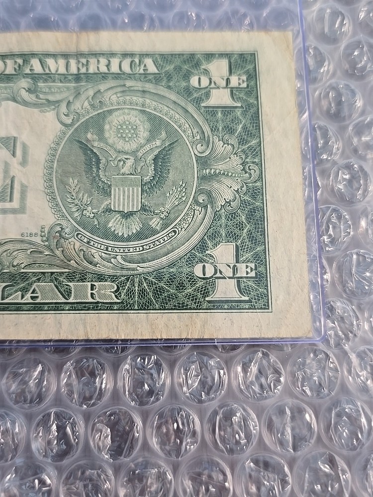 1935G $1 "NO MOTTO" SILVER CERTIFICATE BLUE NOTE