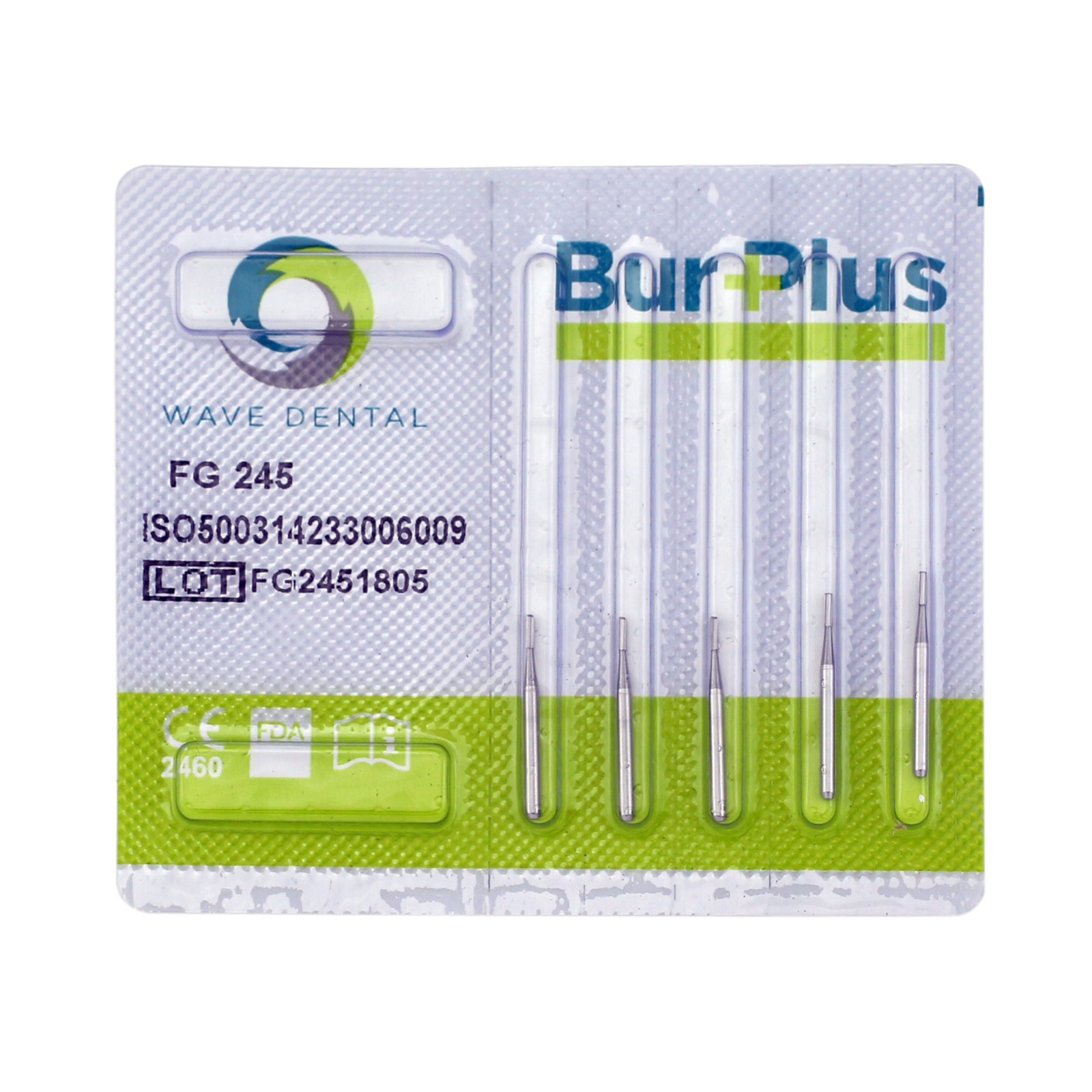 Dental Carbide Burs FG 245 Friction Grip Amalgam Prep Tungsten High Speed