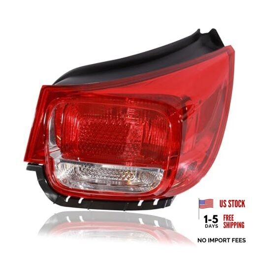 Tail Lights Assembly Compatible with 2013 2014 2015 Chevy Passenger Side Outer