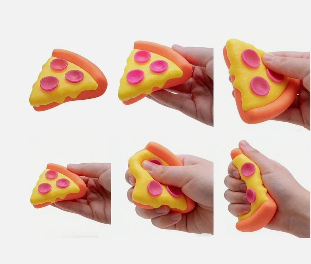 NeeDoh Squeezza Pizza Nee Doh Squeeze New
