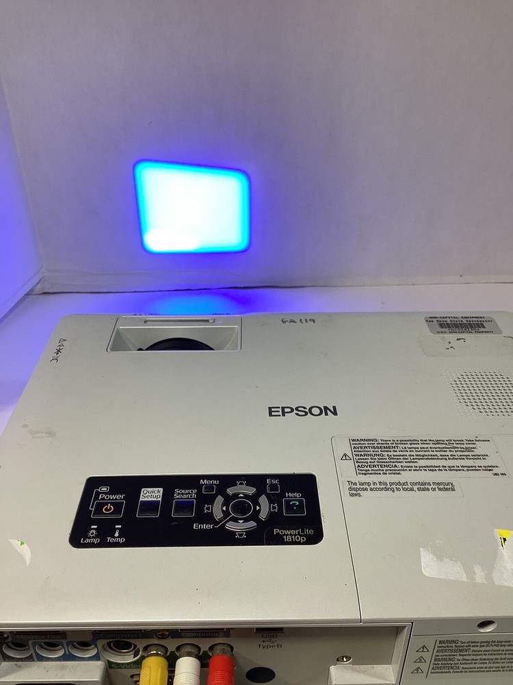 Epson PowerLite 1810p LCD Projector