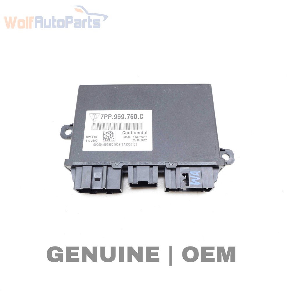 2011-2012 PORSCHE CAYENNE - Front SEAT Control Module 95861876002