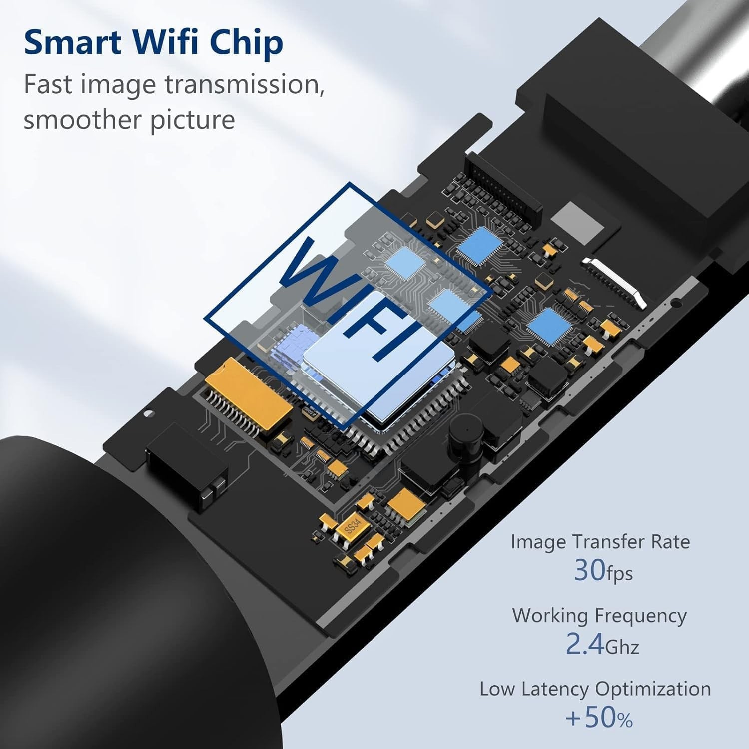 Wireless Ear Wax Remover Set with 8 Ear Set, Ear Cleaner Removal Kit with Camera