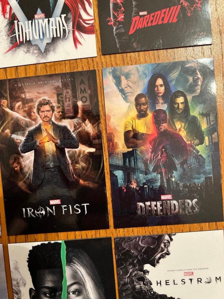 Marvel TV phases 1 -3 FRIDGE MAGNETS