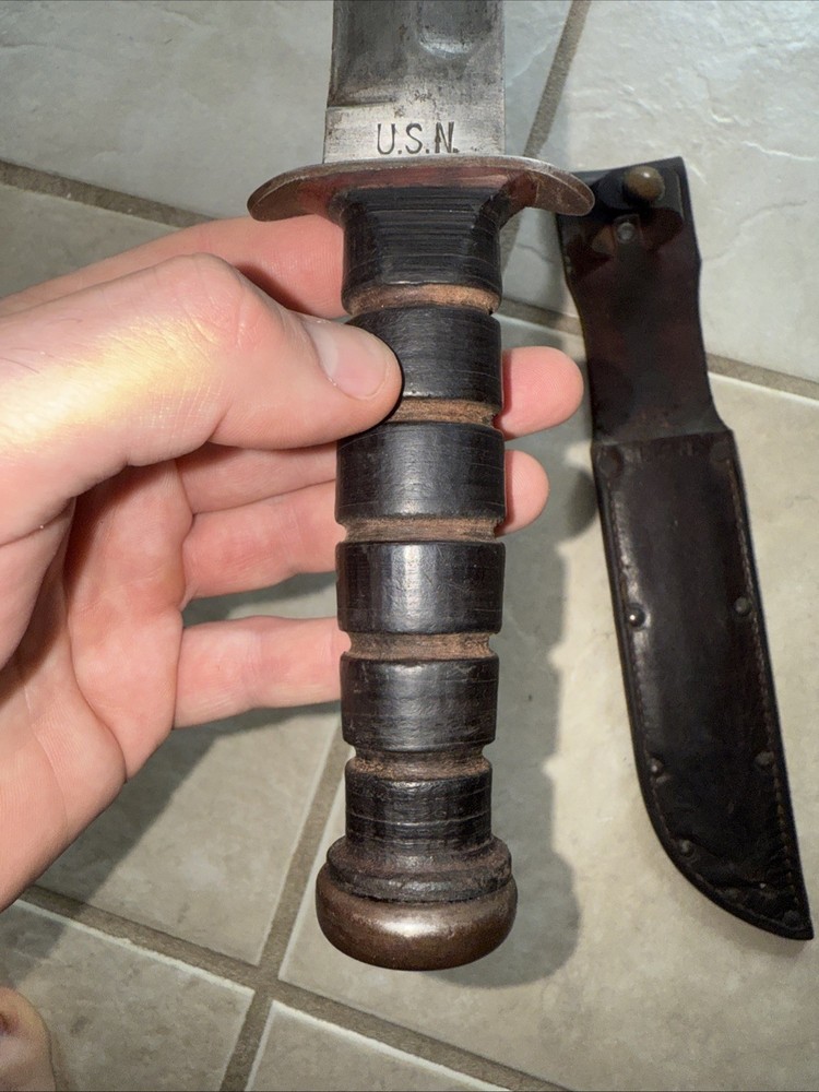 WWII USN Combat Knife