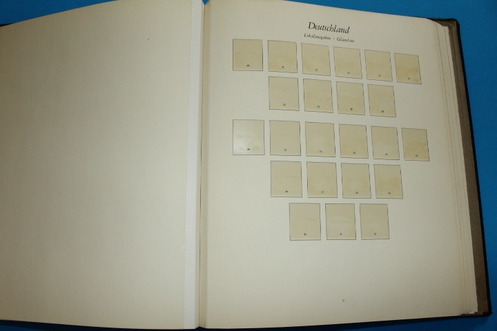 Germany Locals 1945 Hingeless Borek Specialty Springback Album BlueLakeStamps