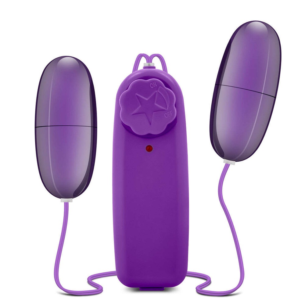 Blush B Yours Double Pop Egg-Tunable Remote Control Vibrator-Eggs Are Waterproof
