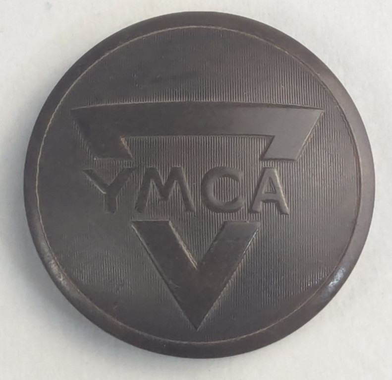 Vintage - YMCA Uniform Button  - M2B