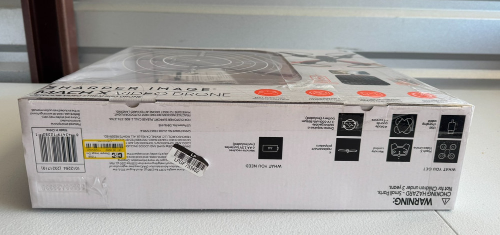 Sharper Image Mach 10” Drone w/ Camera – Streaming RC Quadcopter (Read Below)