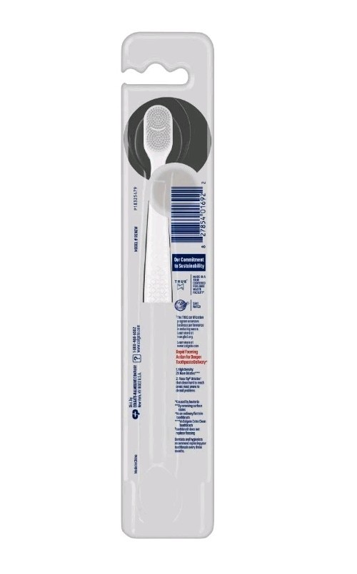 2 Colgate Total Foaming Clean Toothbrushes and 2 Colgate 360 Toothbrushes Bundle