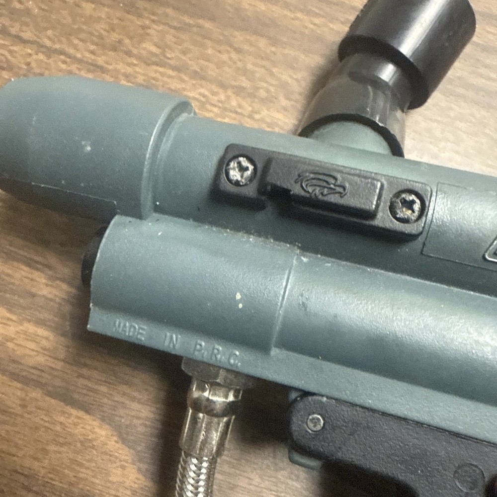 Vintage Brass Eagle Eradicator Mechanical Paintball Gun Untested