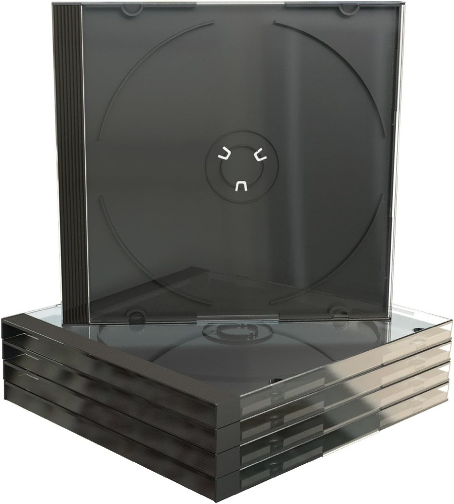 MEDIARANGE Pack De 5 Étuis Pour Cd Jewelcase