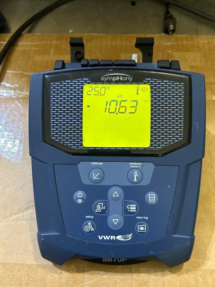 Symphony VWR Ph Meter SB70P