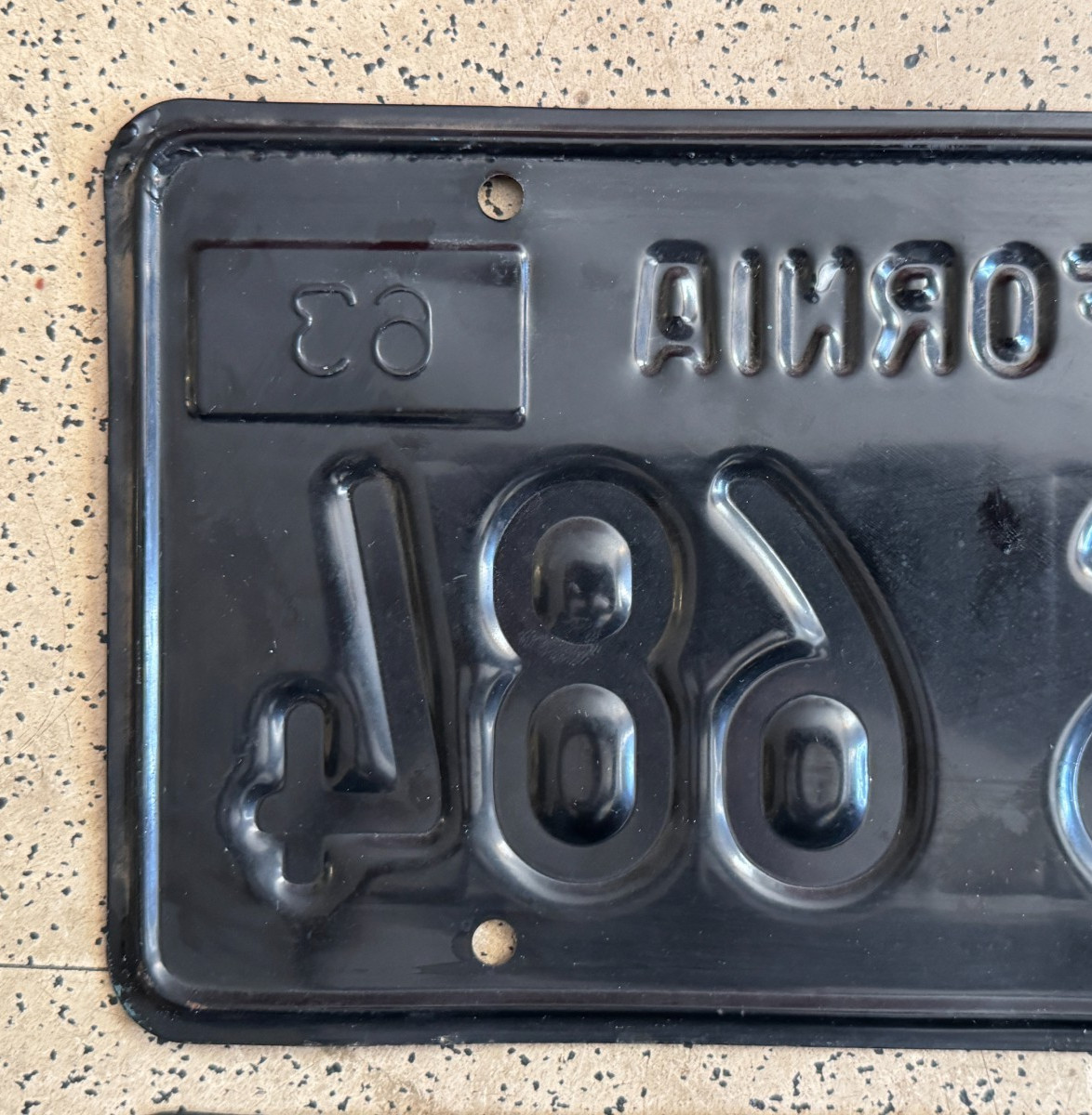 1968/1964/1963 CALIFORNIA license plates *PAIR* — DMV CLEAR — ORIGINAL car tags