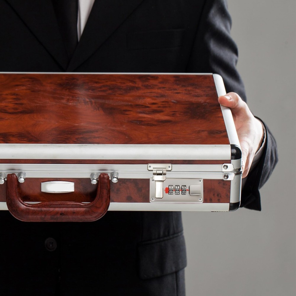 2 Pcs Tool Box Hasp Luggage Combination Lock Briefcase Replacement