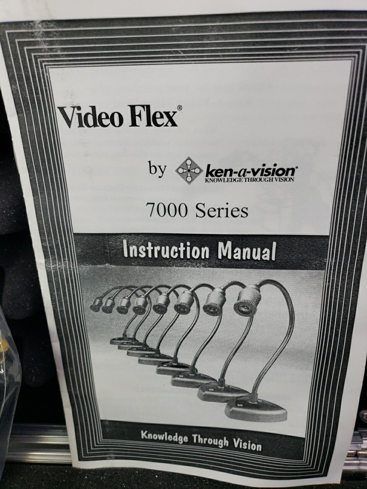 Ken-A-Vision Video Flex Presentation Camera 7000 Series