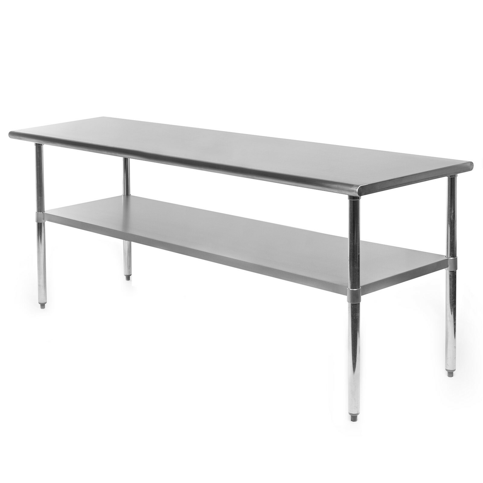 Stainless Steel 72" x 24" NSF Commercial Kitchen Work Food Prep Table